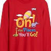 Men's - Dr. Seuss - Oh! The Places You'll Go Long Sleeve Graphic T-Shirt - 2 of 4