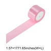 Unique Bargains Ribbon Satin Polyester 866.14" x 1.97" 1 Pc - 3 of 4