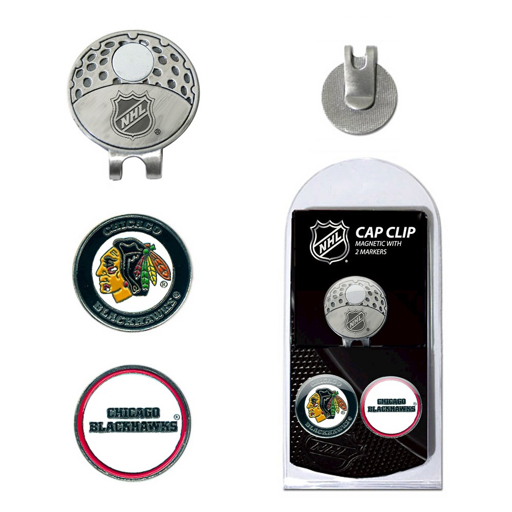 UPC 637556135476 product image for NFL Chicago Blackhawks 2 Marker Cap Clip Golf Accessories Set | upcitemdb.com
