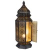 Northlight 29.5" Black and Gold Moroccan Style Lantern Floor Lamp - 3 of 4