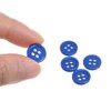 Unique Bargains Resin Craft Snap Round Flat 4-Hole Sewing Buttons 50 Pcs - 4 of 4