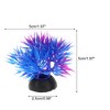Unique Bargains Aquarium Plastic Plants Tree for Goldfish Tank Landscape Decoration 1.97" 20 Pcs - 4 of 4