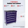 GustoWave Rolling Tool Chest with 5 Drawers & Wheels, Portable Rolling Tool Box On Wheels, Tool Chest Organizer for Garage, Workshop - 4 of 4