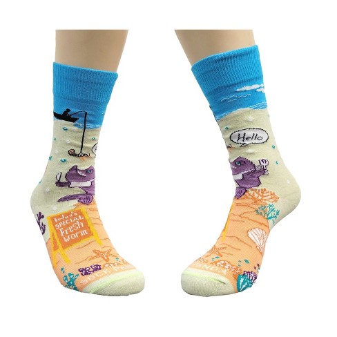 Fish Feast Under The Sea (tween Sizes, Small) From The Sock Panda : Target