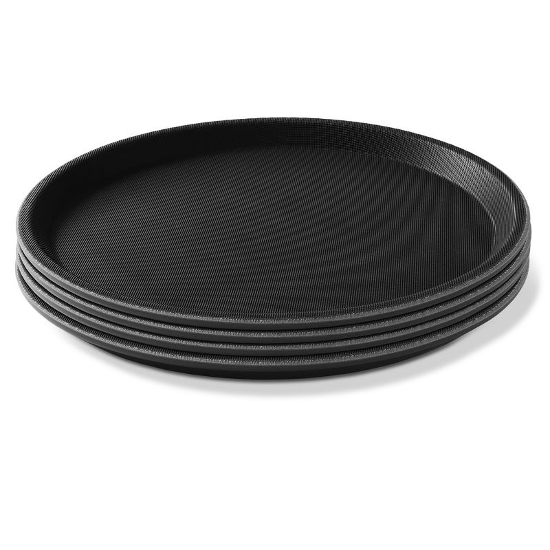 Jubilee (Set of 4) Round Restaurant Serving Trays - NSF Certified Food Service Trays, 2 of 8