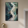 Art Remedy Sage River Blue Abstract Wall Art Framed - 2 of 4