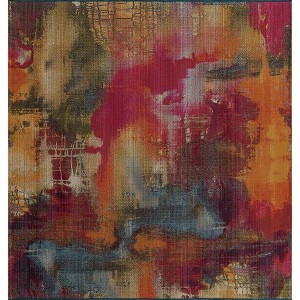 Unique Loom    Outdoor Modern Azera Area Rug - 1 of 4