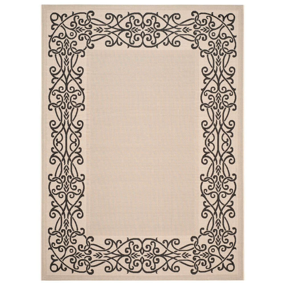  Bari Outdoor Rug Sand/Black