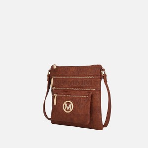 MKF Collection Jessy M Signature Handbag Vegan Leather Women’s Crossbody Bag by Mia K - 1 of 4