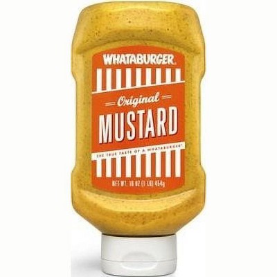 Whataburger Original Mustard - 16 Oz , 1 bottle