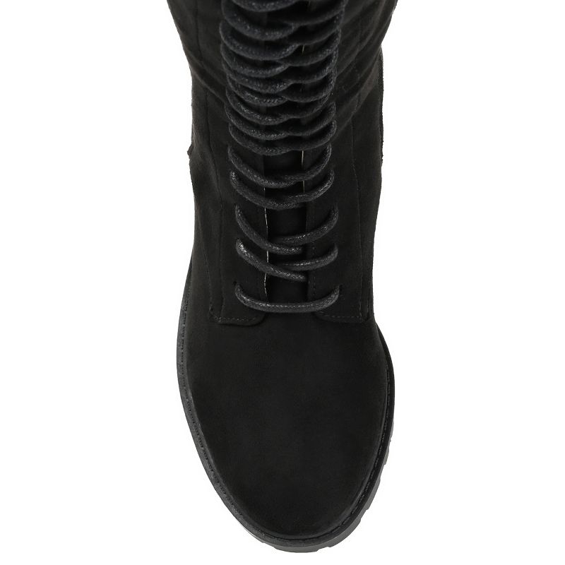 Journee Collection Womens Jenicca Tru Comfort Foam Stacked Heel Knee High Boots, 5 of 11