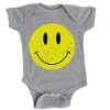 The Juniper Shop Distressed Smiley Face Baby Bodysuit - 2 of 4