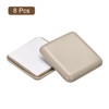 Unique Bargains Plastic Self-adhesive Square Carpeted Tile Vinyl Sliding Pads - 3 of 4