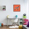 Stupell Industries Orange Dalmatian Rollerskating Framed Giclee Art - 2 of 4