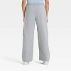 Girls' French Terry Wide Leg Pants - Cat & Jack™ - 2 of 3
