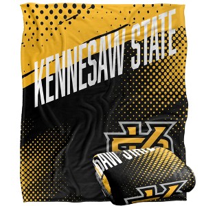 Kennesaw State University Fan Zone Silky Touch Super Soft Throw Blanket 50x60 - 1 of 4
