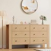 Whizmax 6 Drawer Dresser for Bedroom, Modern Double Dresser Organizer with Storage Drawers, Wooden Chests of Drawers for Bedroom, Hallway - 2 of 4
