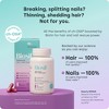 Biosil Advanced Hair + Nail Care - 30 Capsules - Grow, Strengthen & Thicken Hair and Nails - with Patented ch-OSA & Biotin - 15-Day Supply - 4 of 4