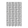 Lucky PEVA Shower Curtain Black - Moda at Home - 2 of 4
