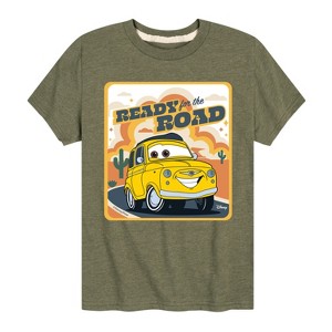 Boys' - Cars - Luigi Ready for the Road Short Sleeve Graphic T-Shirt - 1 of 4