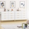 Whizmax Dresser for Bedroom with 8 Drawer, TV Stand Dressers Chest of Drawers for Living Room Hallway Entryway - 4 of 4