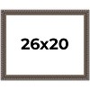 PosterPalooza | Ornate Black Picture Frame - UV Acrylic, Backing Board, Hanging Hardware Included - 2 of 4