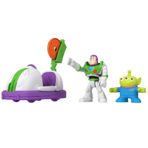 TOY STORY フィギュア2体セット Fisher-Price Imaginext Disney Pixar Toy Story Buzz Lightyear