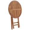vidaXL Folding Patio Table 23.6 in. Solid Wood Teak - 4 of 4