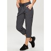 RBX Active Women's Relaxed Lightweight Woven Cargo Capri Pant - 2 of 4