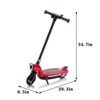 Maggift Kick Scooters Kids Ride on Scooter With Kickstand Scooter Bell Faster Speed And Longer Usage Time Rear Gift for Kids, Red, 29.3"*6.5"*34.7" - 3 of 4