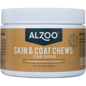 ALZOO Supplement Chews for Dogs, Made with 100% Plant-Based Active Ingredients - 1 of 4