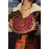 MKF Collection Jain Women’s Luxe Croc-Embossed Half Moon Shoulder Bag by Mia K - 3 of 4