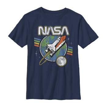 Boy's NASA Retro Rocket Launch T-Shirt
