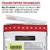 Nadex Coins™ Tamper-Evident 9-In. x 12-In. Opaque FRAUDSTOPPER® Bank Deposit Bags, 50 Pack in White - 4 of 4