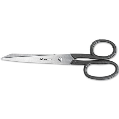 Westcott Kleencut Shears Left/Right Hand 8" Long Black 19018