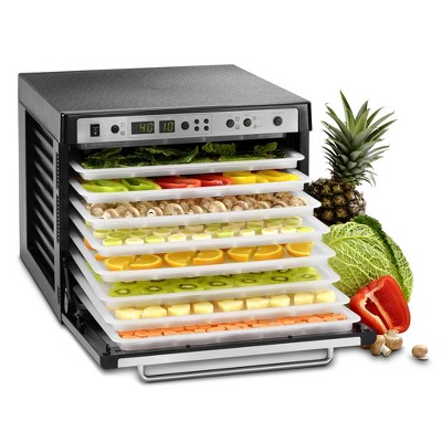 Tribest Sedona Combo Food Dehydrator with BPA-Free Plastic Trays – Black