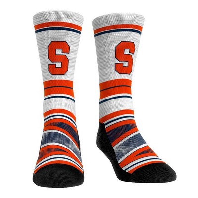 NCAA Syracuse Orange Adult Long Distance Crew Socks - L/XL