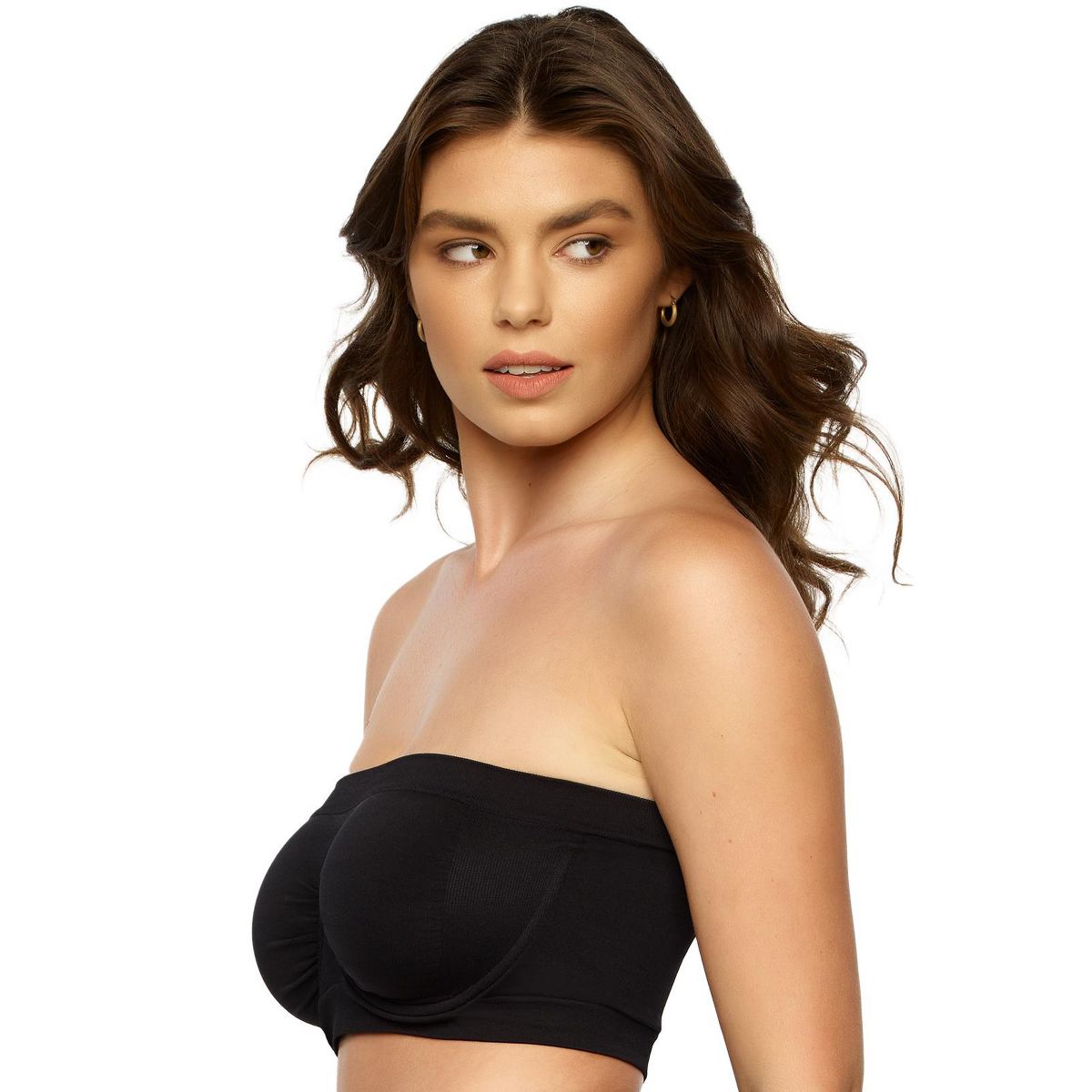 Women's Body Smooth Seamless Underwire Bandeau Bra - 360 Stretch, Easy Fit, Smooth, Comfortable - Felina - thumbnail 3