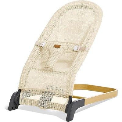 Foldable Baby Bouncer, Baby Bouncer Seat with 3 Adjustable Heights