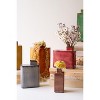Handcrafted Painted Metal Vase Set of 6 – 9" Tall Decorative Home Accents by Kalalou - 3 of 4