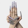Vynxaria Multicolored Natural Finish Wearable Nails for Subtle Elegance Size L - 2 of 4