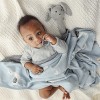 100% Luxury Cotton Knit Swaddle Receiving Blanket for Newborns and Infant Boys and Girls - 2 of 4
