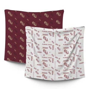 NCAA Florida State Seminoles Home & Away Baby Blanket - 2pk - 1 of 1