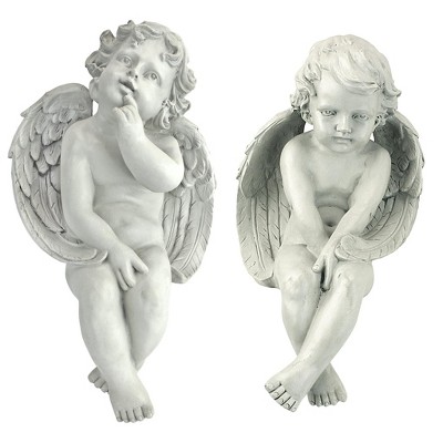 Design Toscano Angels of Meditation and Contemplation Sculptures