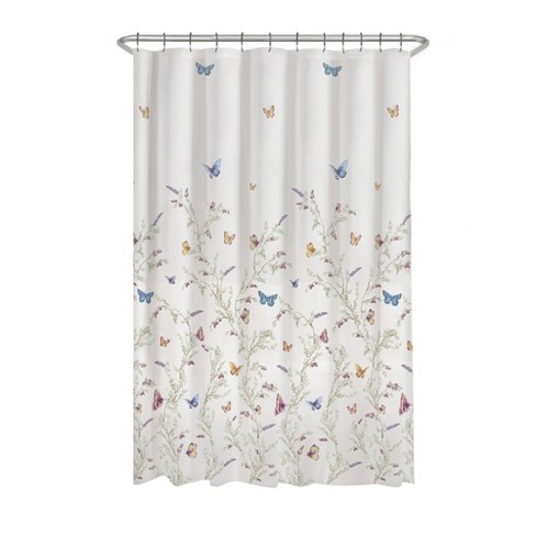Garden Flight Erflies Peva Shower, Religious Shower Curtains