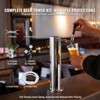 VEVOR Kegerator Tower Kit, Single Tap Beer Conversion Kit, Stainless Steel Keg Beer Tower Dispenser with Dual Gauge CGA320 Regulator - 3 of 4