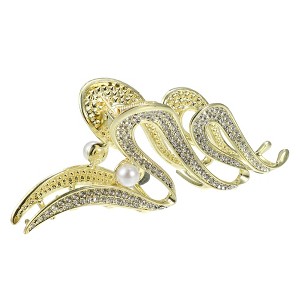 Unique Bargains Women's Metal Hair Claws 5.47"x2.32"x1.61" 1Pc - 1 of 4