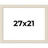 PosterPalooza | Weathered White Picture Frame - UV Acrylic, Backing Board, Hanging Hardware Included - 2 of 4