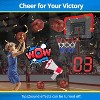 Skirfy Mini Indoor Basketball Hoop for Kids with Electronic Scoreboard, Over-the-Door Basketball Hoop Toy with Foldable Rim,  Boys Ages3+ - 3 of 4