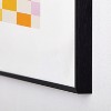 Iveta Abolina Eclectic Checker Check Cream Metal Framed Art Print - Deny Designs - 4 of 4